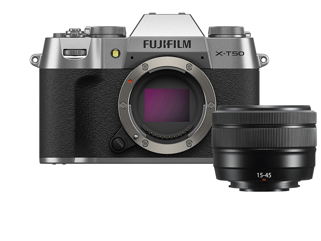 Fujifilm X-T50 Gümüş + XC15-45mm Kit